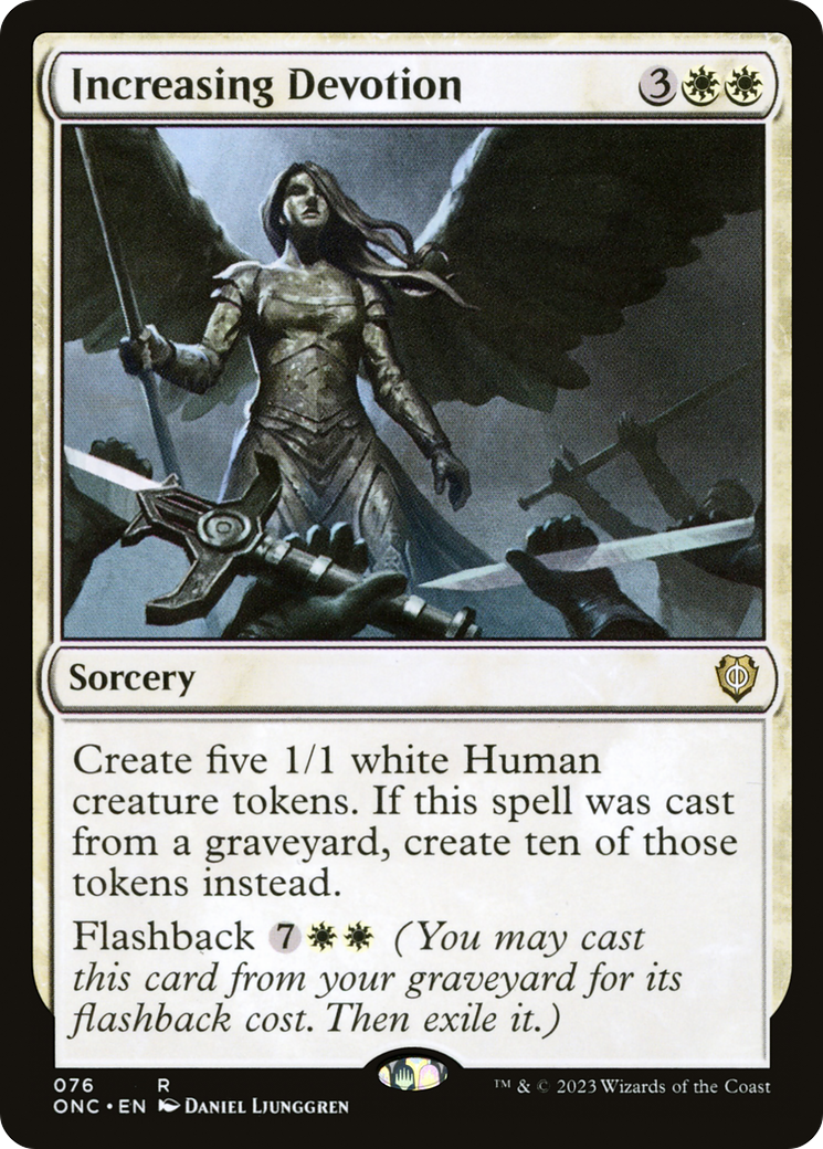 Increasing Devotion [Phyrexia: All Will Be One Commander] | Game Master's Emporium (The New GME)