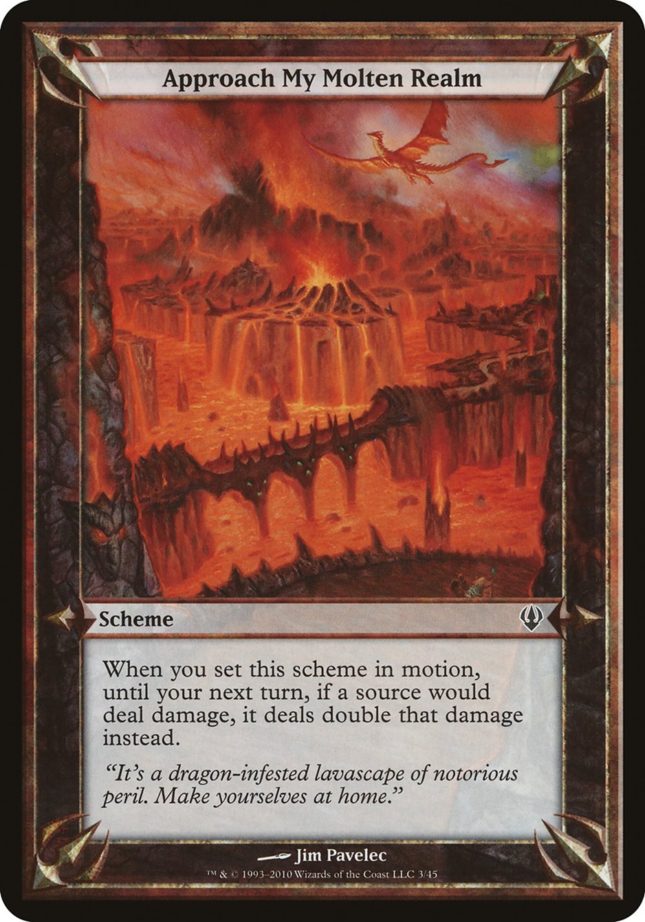 Approach My Molten Realm (Schemes) [Archenemy Schemes] | Game Master's Emporium (The New GME)