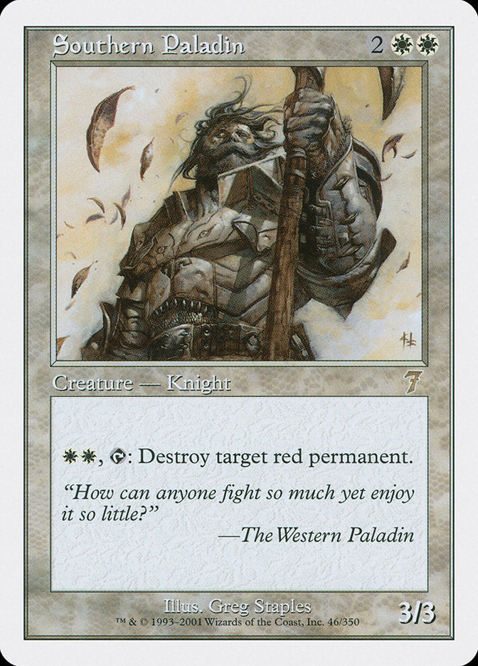 Southern Paladin [Seventh Edition] | Game Master's Emporium (The New GME)