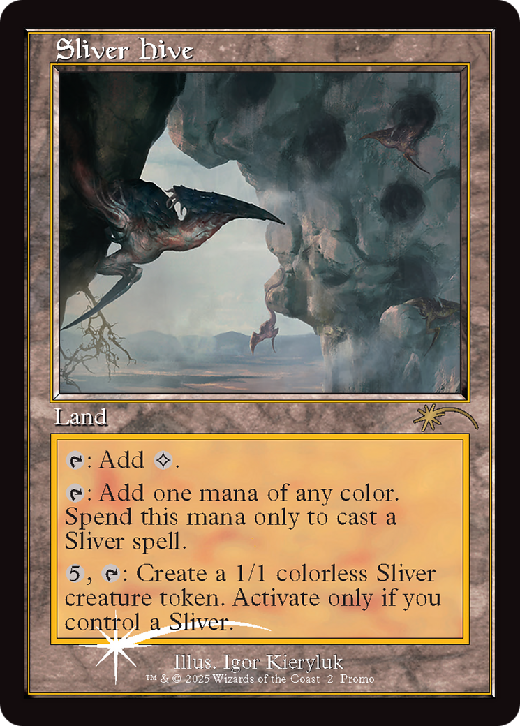 Sliver Hive (Retro Frame) [Secret Lair Drop Series] | Game Master's Emporium (The New GME)