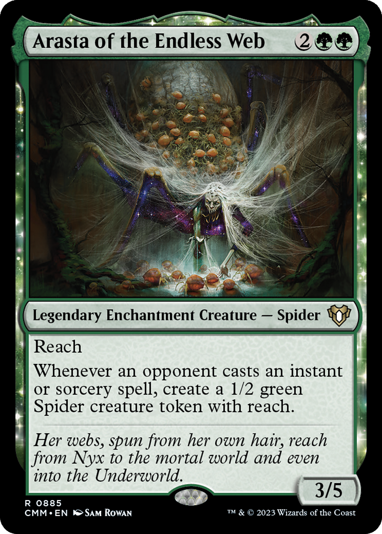 Arasta of the Endless Web [Commander Masters] | Game Master's Emporium (The New GME)