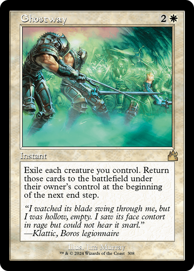 Ghostway (Retro Frame) [Ravnica Remastered] | Game Master's Emporium (The New GME)