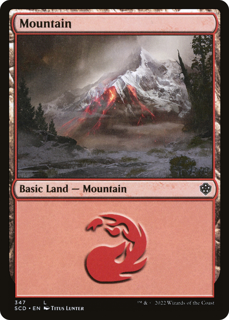 Mountain (347) [Starter Commander Decks] | Game Master's Emporium (The New GME)