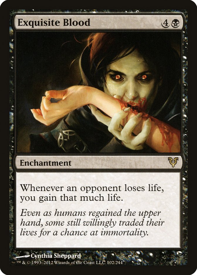 Exquisite Blood [Avacyn Restored] | Game Master's Emporium (The New GME)
