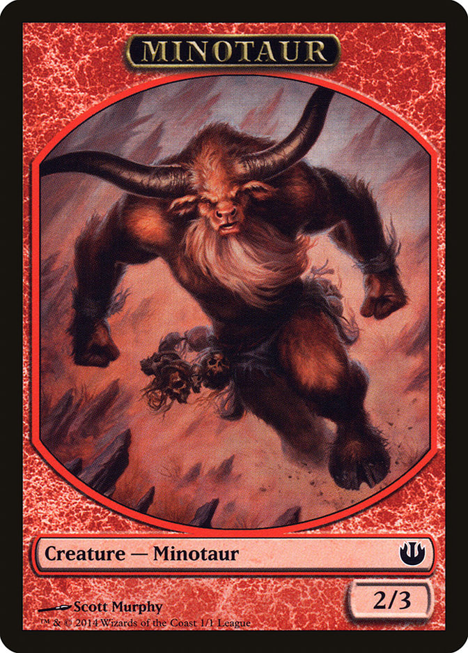 Minotaur Token [League Tokens 2014] | Game Master's Emporium (The New GME)