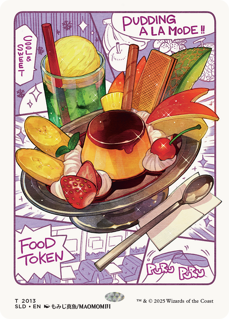 Food Token (2013) (Rainbow Foil) [Secret Lair Drop Series] | Game Master's Emporium (The New GME)