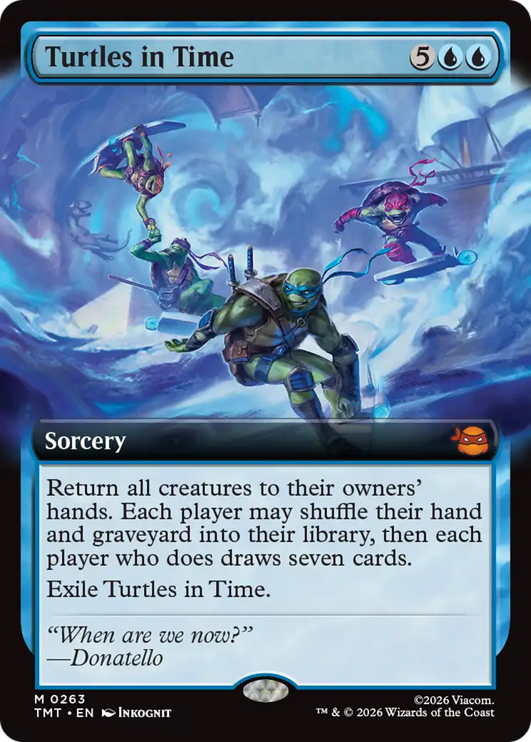 Turtles in Time (Extended Art) [Teenage Mutant Ninja Turtles] | Game Master's Emporium (The New GME)