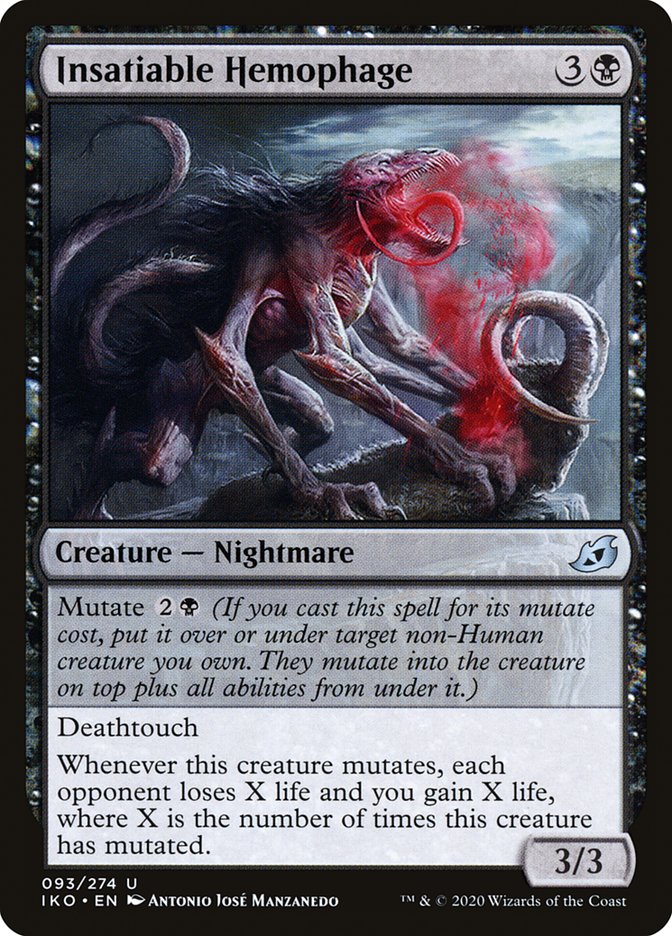 Insatiable Hemophage [Ikoria: Lair of Behemoths] | Game Master's Emporium (The New GME)