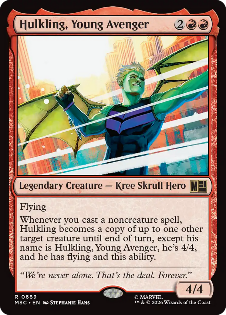Hulkling, Young Avenger [Marvel Super Heroes Commander] | Game Master's Emporium (The New GME)
