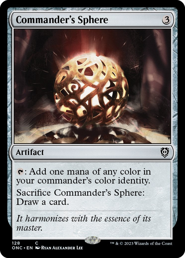 Commander's Sphere [Phyrexia: All Will Be One Commander] | Game Master's Emporium (The New GME)