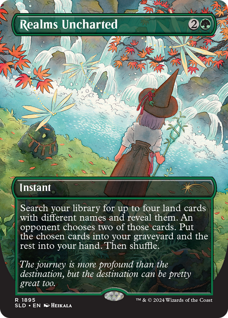 Realms Uncharted (Rainbow Foil) [Secret Lair Drop Series] | Game Master's Emporium (The New GME)