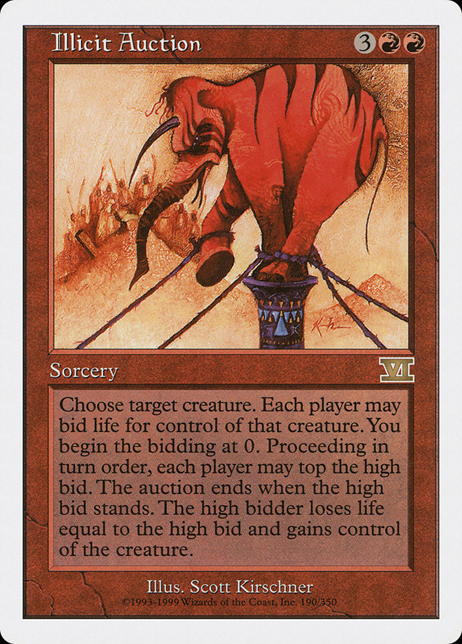 Illicit Auction [Classic Sixth Edition] | Game Master's Emporium (The New GME)