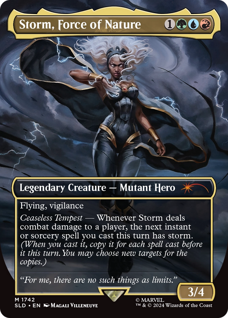 Storm, Force of Nature (Rainbow Foil) [Secret Lair Drop Series] | Game Master's Emporium (The New GME)