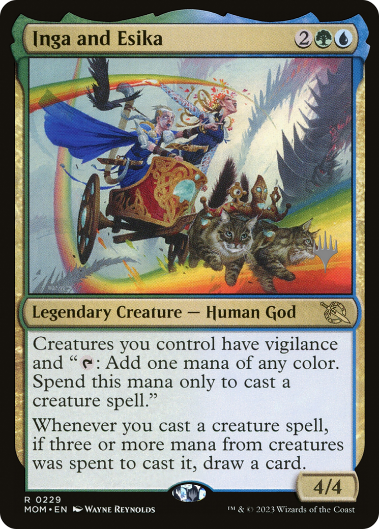 Inga and Esika (Promo Pack) [March of the Machine Promos] | Game Master's Emporium (The New GME)