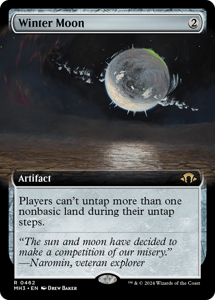 Winter Moon (Extended Art) [Modern Horizons 3] | Game Master's Emporium (The New GME)