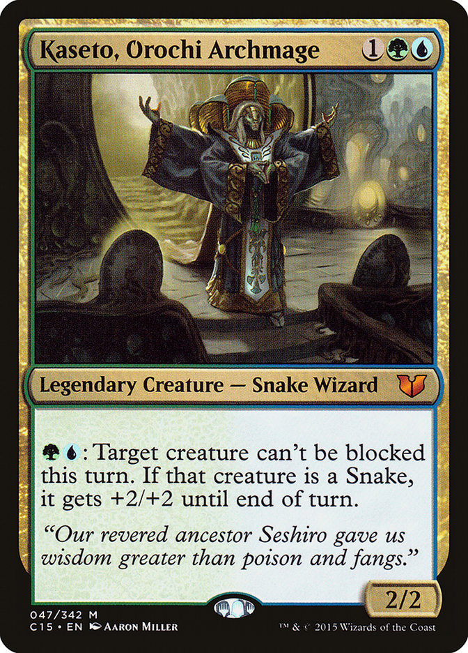 Kaseto, Orochi Archmage [Commander 2015] | Game Master's Emporium (The New GME)