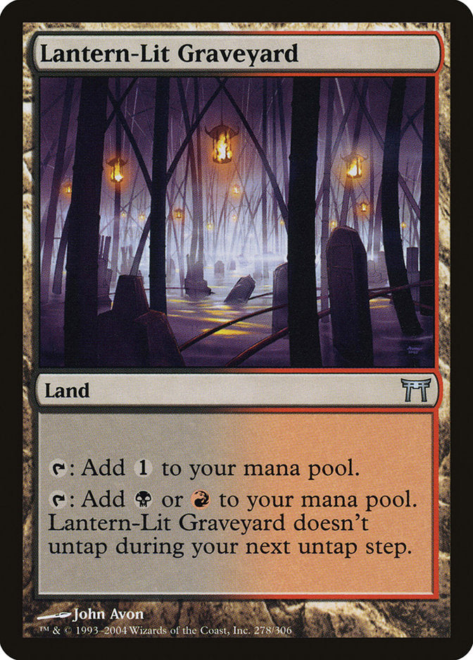 Lantern-Lit Graveyard [Champions of Kamigawa] | Game Master's Emporium (The New GME)