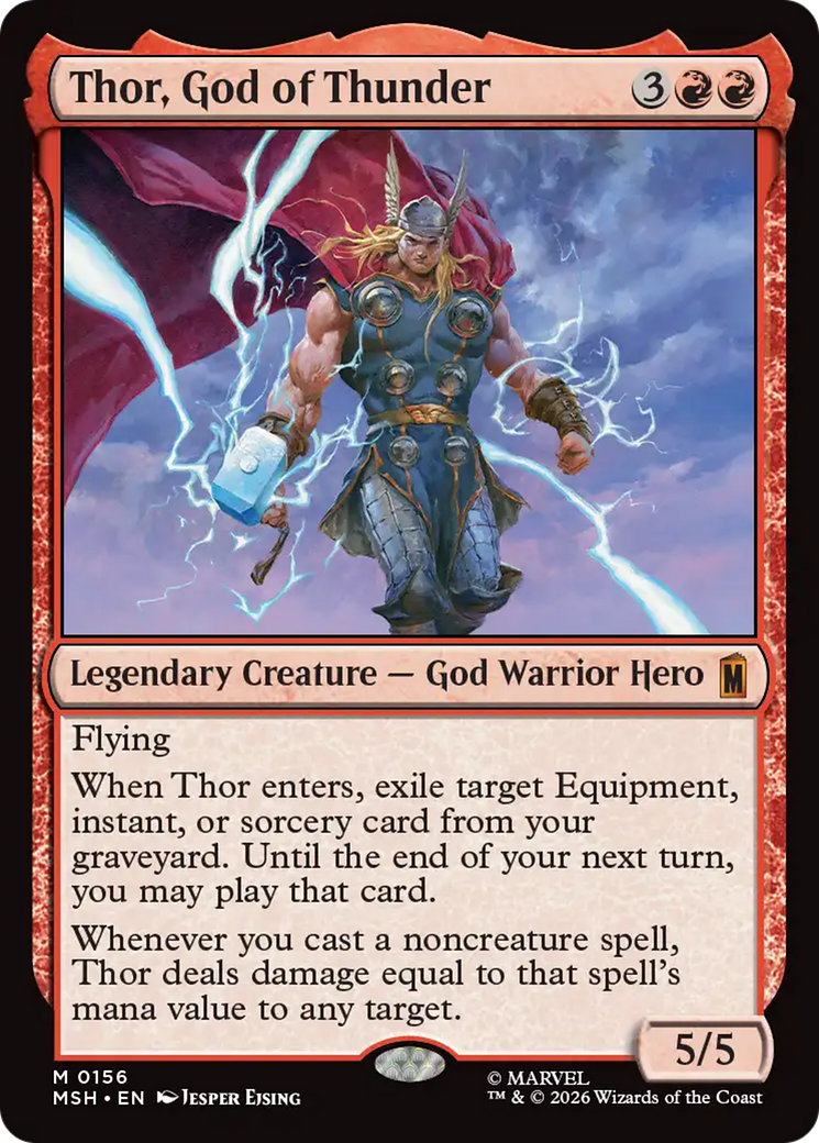 Thor, God of Thunder [Marvel Super Heroes] | Game Master's Emporium (The New GME)