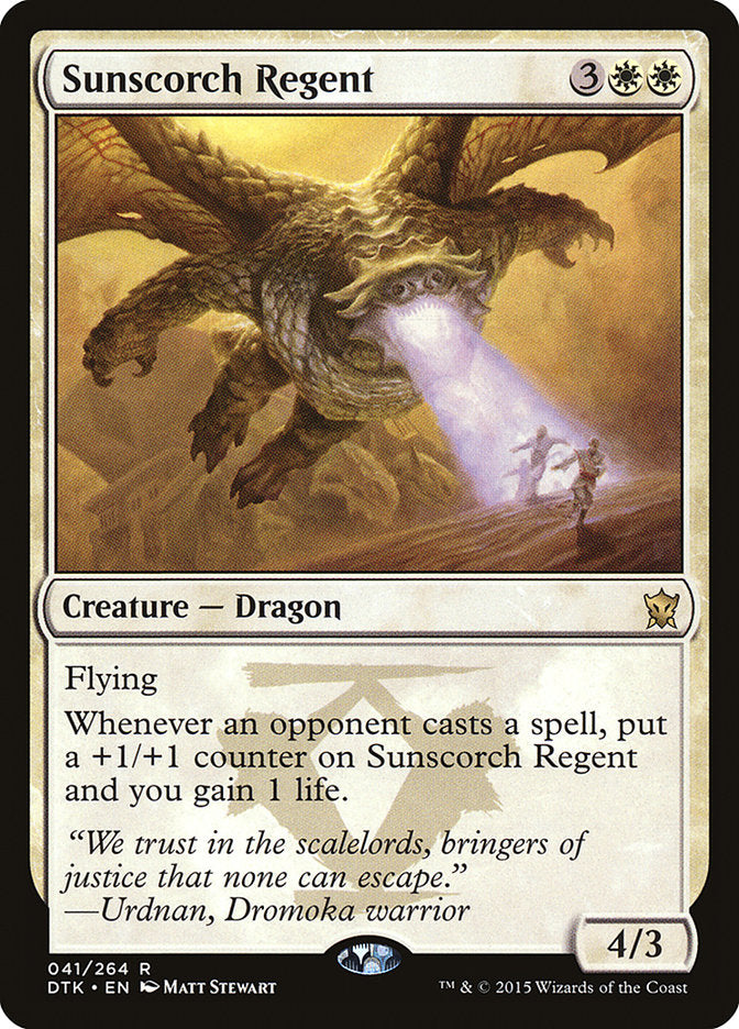 Sunscorch Regent [Dragons of Tarkir] | Game Master's Emporium (The New GME)