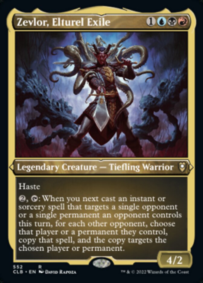 Zevlor, Elturel Exile (Foil Etched) [Commander Legends: Battle for Baldur's Gate] | Game Master's Emporium (The New GME)