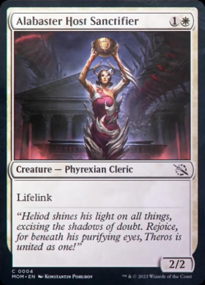 Alabaster Host Sanctifier [March of the Machine] | Game Master's Emporium (The New GME)