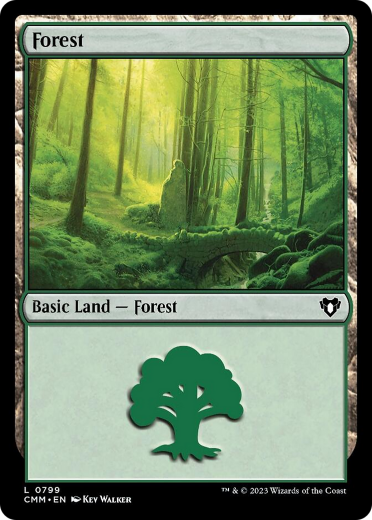 Forest (799) [Commander Masters] | Game Master's Emporium (The New GME)