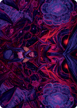Reckoner Shakedown Art Card [Kamigawa: Neon Dynasty Art Series] | Game Master's Emporium (The New GME)