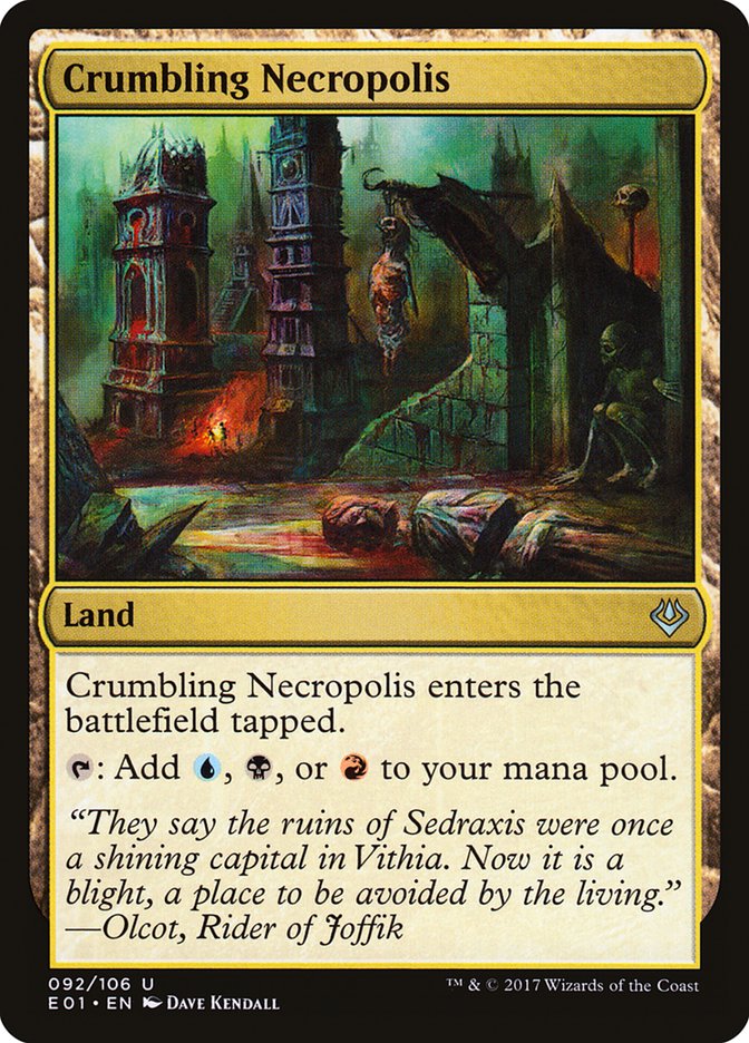 Crumbling Necropolis [Archenemy: Nicol Bolas] | Game Master's Emporium (The New GME)