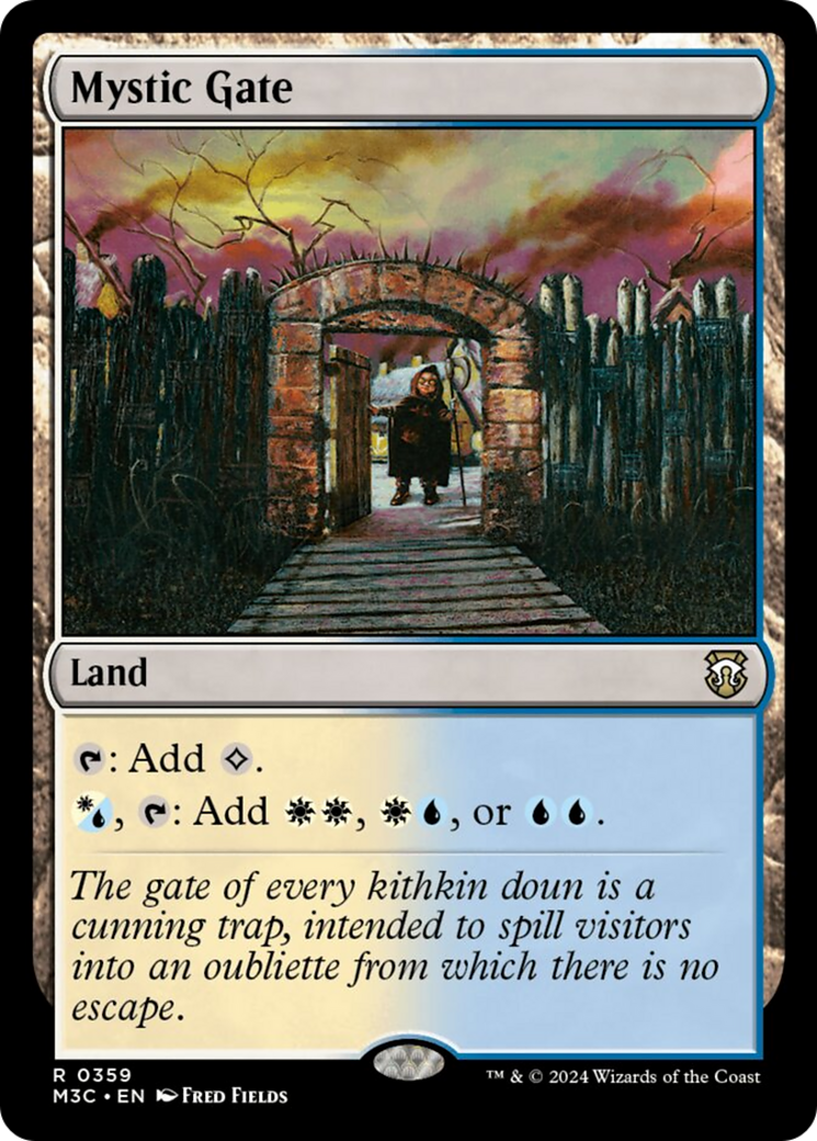 Mystic Gate (Ripple Foil) [Modern Horizons 3 Commander] | Game Master's Emporium (The New GME)