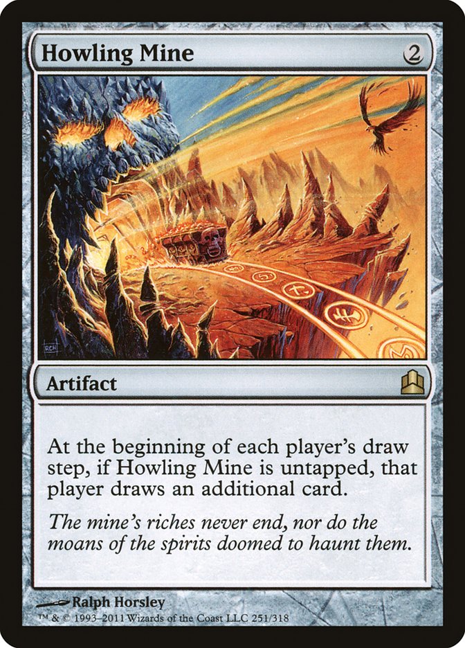 Howling Mine [Commander 2011] | Game Master's Emporium (The New GME)