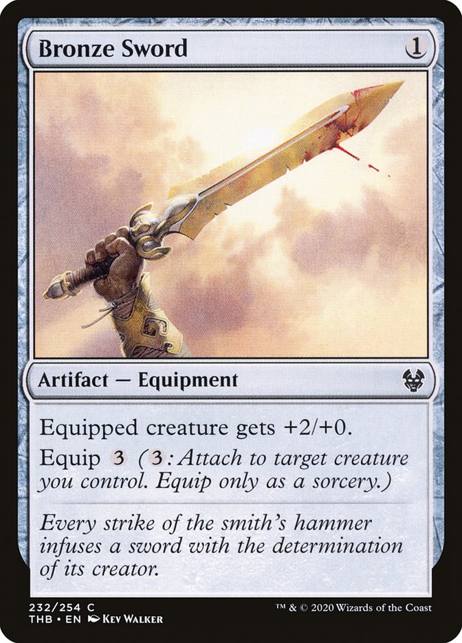 Bronze Sword [Theros Beyond Death] | Game Master's Emporium (The New GME)