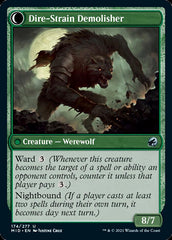 Burly Breaker // Dire-Strain Demolisher [Innistrad: Midnight Hunt] | Game Master's Emporium (The New GME)