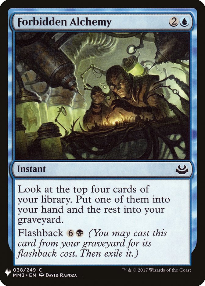 Forbidden Alchemy [Mystery Booster] | Game Master's Emporium (The New GME)