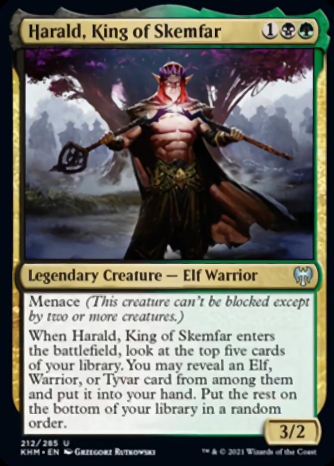 Harald, King of Skemfar [Kaldheim] | Game Master's Emporium (The New GME)