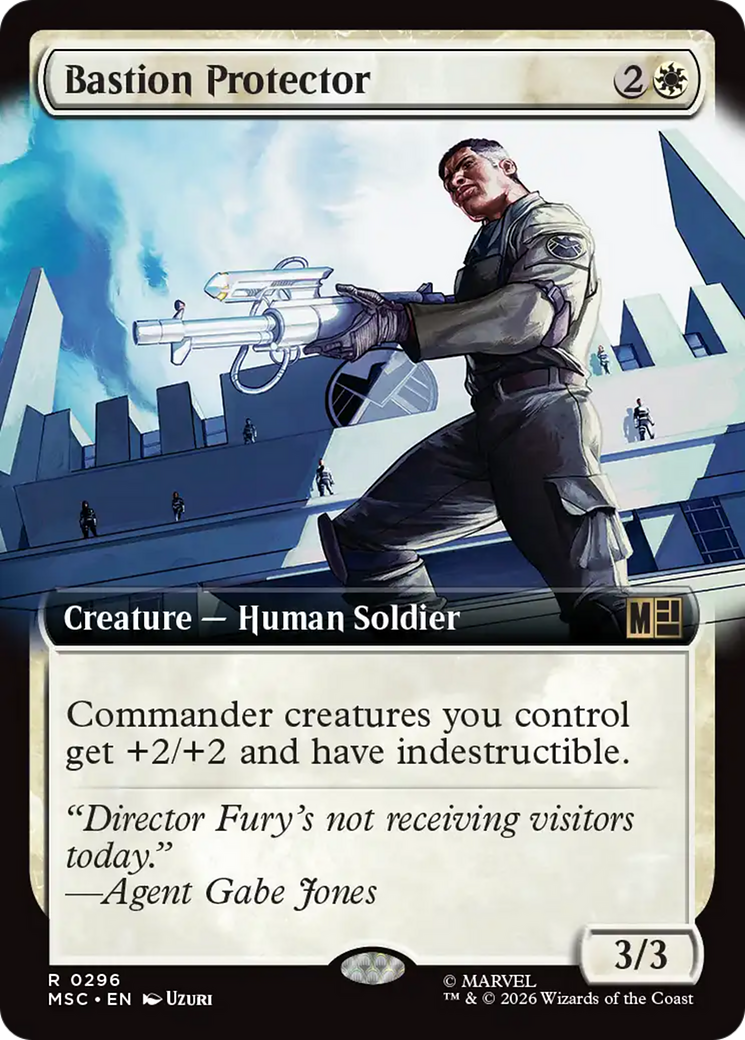 Bastion Protector (Extended Art) [Marvel Super Heroes Commander] | Game Master's Emporium (The New GME)