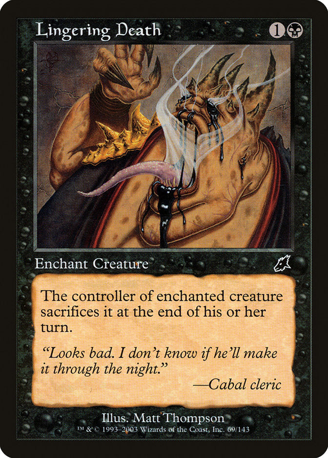 Lingering Death [Scourge] | Game Master's Emporium (The New GME)