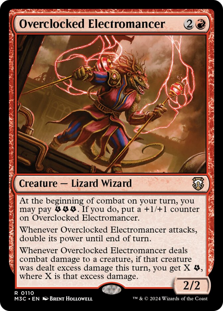 Overclocked Electromancer [Modern Horizons 3 Commander] | Game Master's Emporium (The New GME)