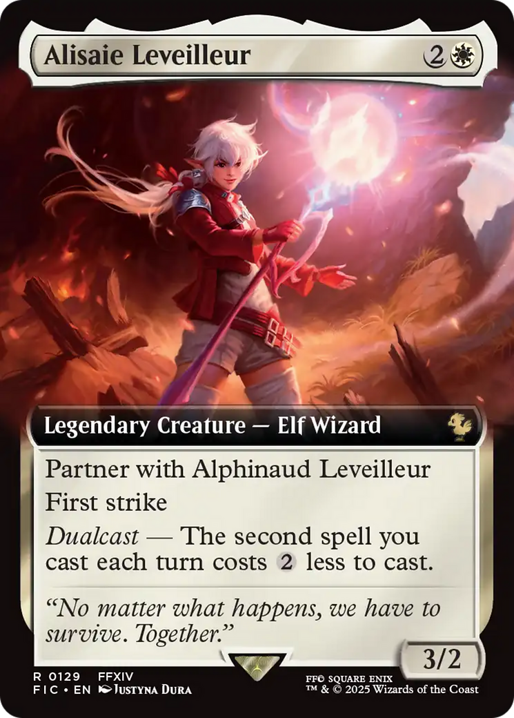 Alisaie Leveilleur (Extended Art) [FINAL FANTASY Commander] | Game Master's Emporium (The New GME)