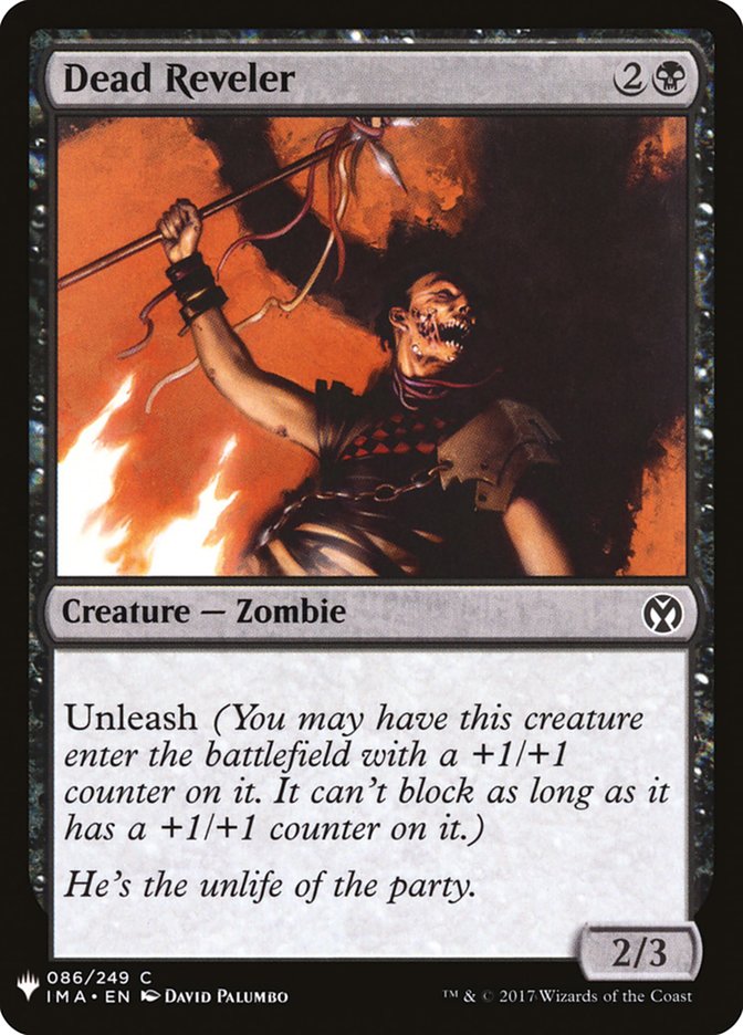 Dead Reveler [Mystery Booster] | Game Master's Emporium (The New GME)