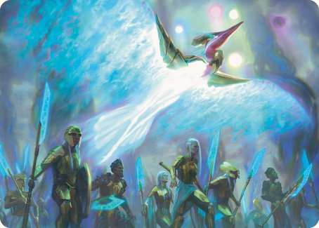 Otharri, Suns' Glory Art Card [Phyrexia: All Will Be One Art Series] | Game Master's Emporium (The New GME)