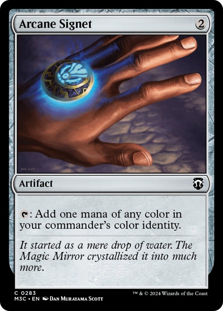Arcane Signet (Ripple Foil) [Modern Horizons 3 Commander] | Game Master's Emporium (The New GME)
