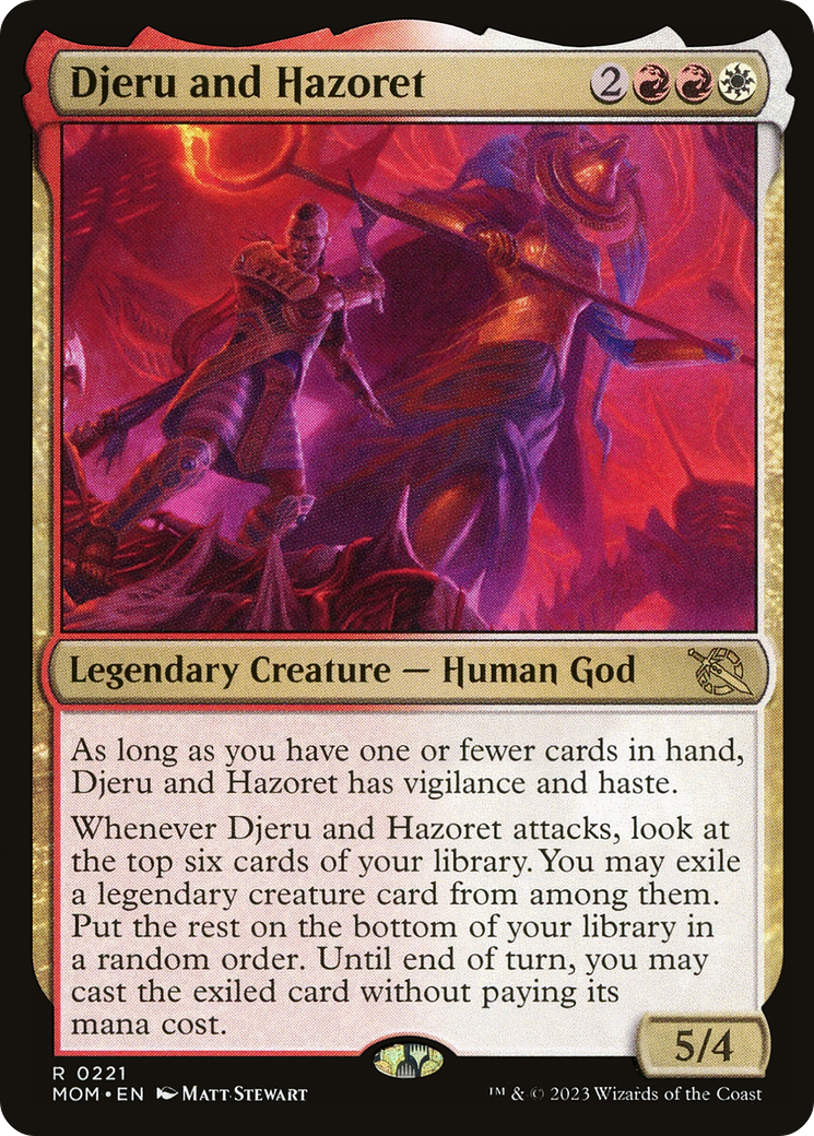 Djeru and Hazoret [March of the Machine] | Game Master's Emporium (The New GME)