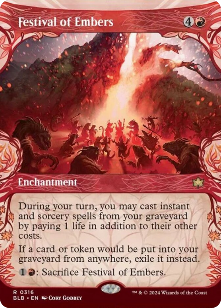 Festival of Embers (Showcase) [Bloomburrow] | Game Master's Emporium (The New GME)