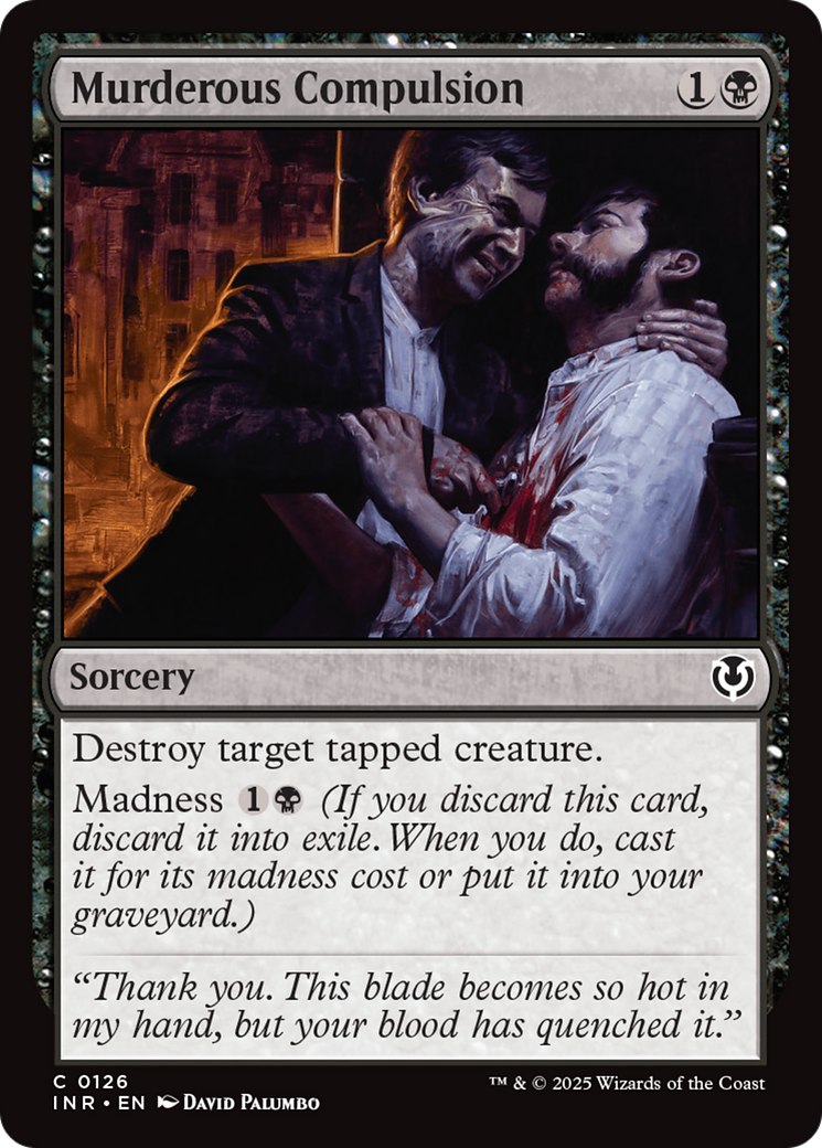 Murderous Compulsion [Innistrad Remastered] | Game Master's Emporium (The New GME)