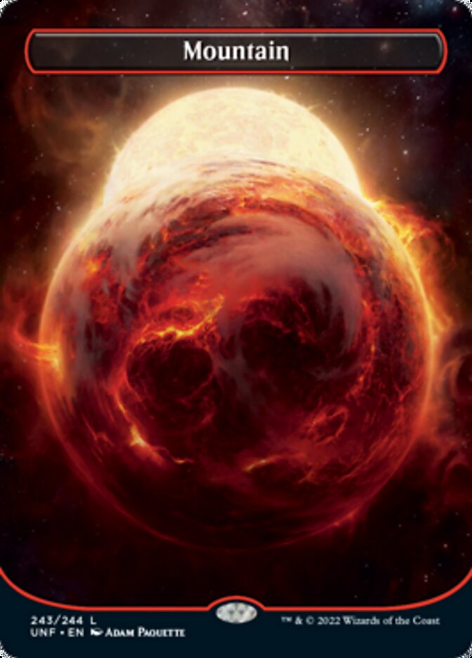 Mountain (243) (Orbital Space-ic Land) [Unfinity] | Game Master's Emporium (The New GME)