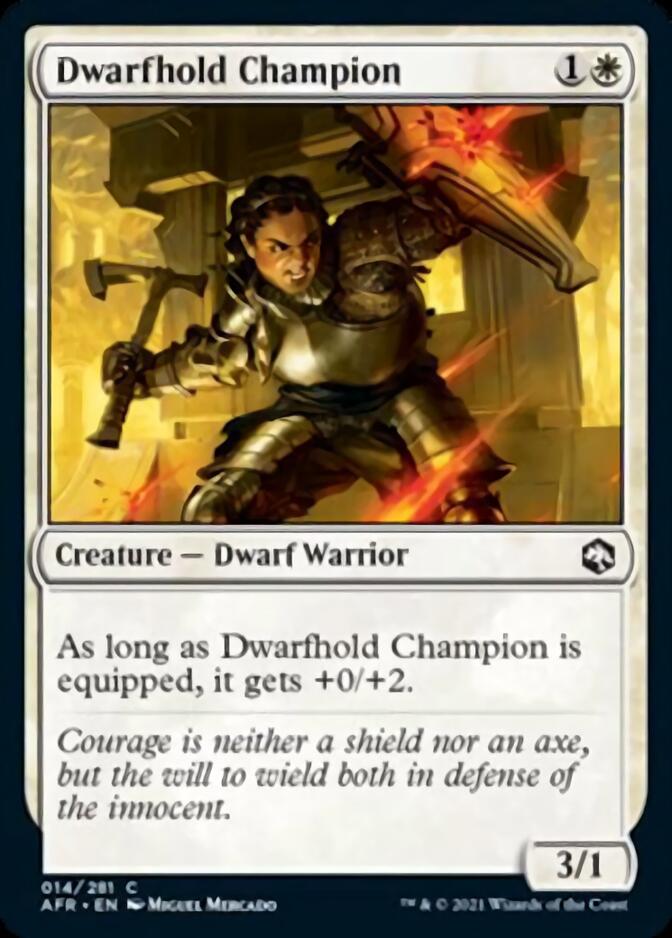 Dwarfhold Champion [Dungeons & Dragons: Adventures in the Forgotten Realms] | Game Master's Emporium (The New GME)