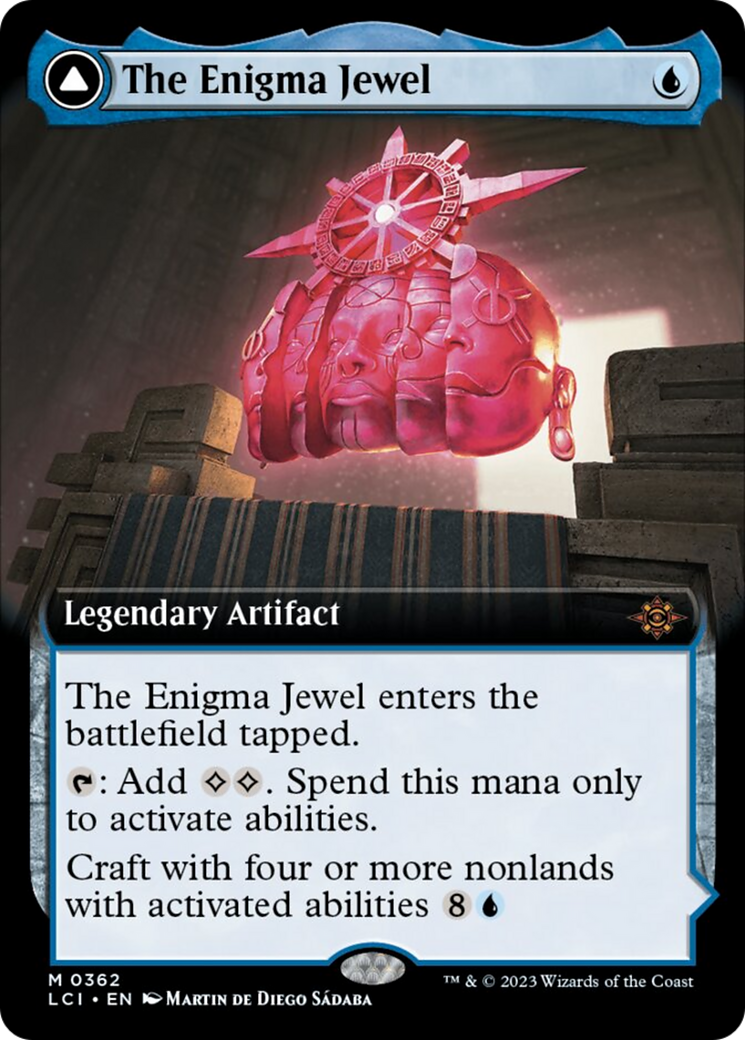 The Enigma Jewel // Locus of Enlightenment (Extended Art) [The Lost Caverns of Ixalan] | Game Master's Emporium (The New GME)
