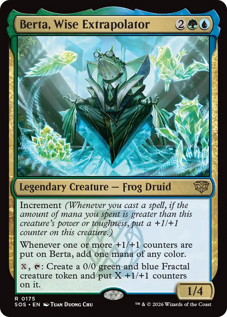 Berta, Wise Extrapolator [Secrets of Strixhaven] | Game Master's Emporium (The New GME)