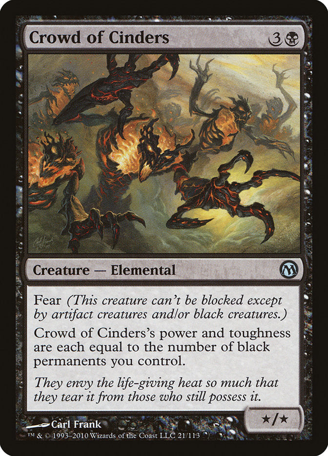 Crowd of Cinders [Duels of the Planeswalkers] | Game Master's Emporium (The New GME)