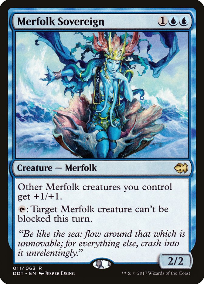 Merfolk Sovereign [Duel Decks: Merfolk vs. Goblins] | Game Master's Emporium (The New GME)